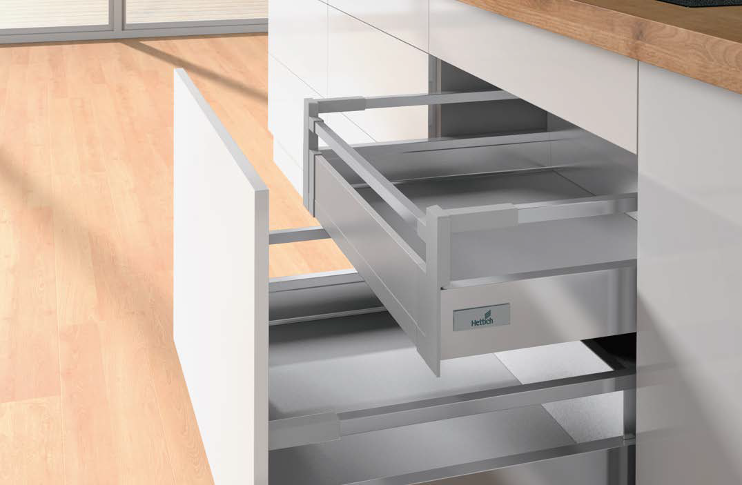 INNOTECH ATIRA INTERNAL POT AND PAN DRAWER 100MM WITH RAILING HEIGHT